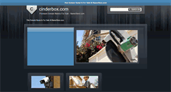 Desktop Screenshot of cinderbox.com